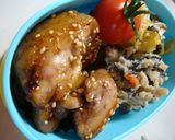 照り焼きチキン☆おいしい～タレを使って！作り方5写真