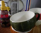 白ココアで簡単カプチーノ♪おうちカフェ作り方1写真