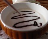 白ココアで簡単カプチーノ♪おうちカフェ作り方6写真