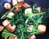 高野豆腐のパセリソース絡め作り方4写真