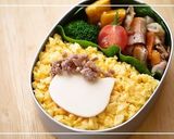 そぼろdeアフロちゃん＊キャラ弁作り方2写真