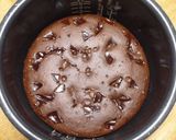 炊飯器ココアケーキinチョコ♪作り方6写真