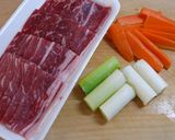 ゴマたっぷり!塩ダレ焼き肉作り方1写真