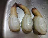 みる貝のネギ油　冷菜作り方1写真