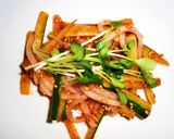 イカフェ（イカの韓国チョジャン和え）作り方5写真