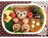 キャラ弁☆全身ダッフィー&シェリーメイ♪作り方18写真