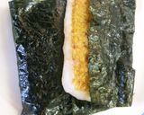 新蔵の海苔を使用したバター醤油焼きお餅作り方5写真