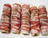 ✿キムチチーズちくわの豚肉巻✿作り方5写真