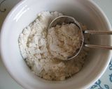 ＨＭ♪レンジで１分♪チョコっとパンケーキ作り方1写真