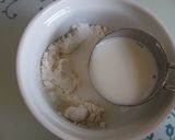 ＨＭ♪レンジで１分♪チョコっとパンケーキ作り方2写真