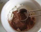 ＨＭ♪レンジで１分♪チョコっとパンケーキ作り方3写真