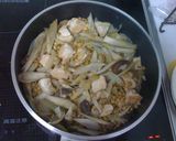 ごぼうと鶏肉・レンズ豆のスープ煮作り方6写真