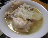 鳥肉と大根の旨煮（参鶏湯風の塩味）作り方5写真