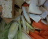 簡単！豚肉と厚揚げで中華風味噌炒め☆作り方1写真