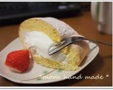 絶対☆フワフワ　ロールケーキ作り方13写真