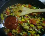 かじきまぐろのソテー　野菜ソース作り方6写真
