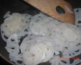 レンコン・ちくわ・塩昆布炒め作り方3写真