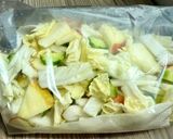 白菜とりんごの爽やかサラダ🍎作り置き作り方5写真