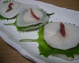 鶏ハムと紫蘇の大根サンド作り方3写真