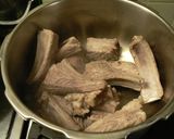 圧力鍋スペアリブとじゃが芋の中華風味噌煮作り方3写真