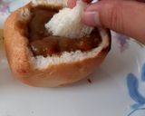 超簡単🎵ディナーロールでカレーパン🍛作り方5写真