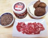 フライパンひとつで!韓国風すき焼きご飯作り方1写真
