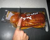うちのパンの切り方！　洗い物なし作り方2写真