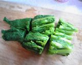 鮭フレークと菜の花の✿豆乳クリームパスタ作り方2写真