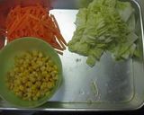 中華風鮭のクリームスープ作り方1写真
