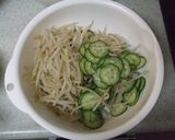 レンジで簡単！もやしときゅうりの和え物作り方3写真
