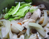 うどんスープで簡単☆　鶏と野菜の煮物作り方7写真