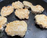 筋肉⁂鶏胸肉の落とし焼　おからパウダー作り方2写真
