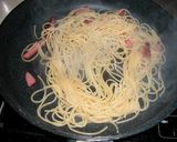 牛乳でつくるカルボナーラ作り方6写真