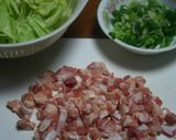 キャベツと鶏軟骨炒め作り方2写真
