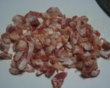 キャベツと鶏軟骨炒め作り方1写真