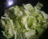 キャベツと鶏軟骨炒め作り方5写真