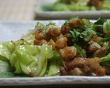 キャベツと鶏軟骨炒め作り方6写真