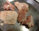 鶏もも肉の甘辛焼き作り方1写真