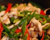 鶏肉とピーマンのにんにく醤油炒め作り方5写真