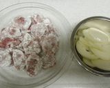 豚ヒレ肉のチーズ風味トマト煮作り方1写真