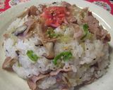 第2弾　ねぎトン椎茸炒飯作り方6写真