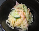 そーめんかぼちゃで～中華風サラダ～作り方7写真