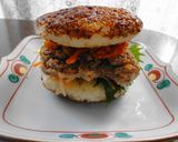 ♡がっつり♪韓国風ごまライスバーガー♡作り方11写真