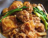 裏切りの【鶏団子・キムチの煮込み】1押し作り方17写真