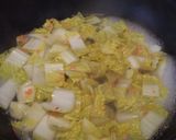 焼さけあらほぐしで塩味あんかけうどん作り方2写真