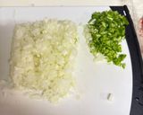 ジューシー♫豚ひき肉のオムライス作り方1写真