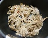 ごぼうとひき肉のピリ辛煮作り方4写真