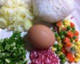 超簡単...5分...私の チャーハン作り方1写真