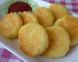 チーズ入りの じゃがいも餅作り方8写真