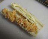 お弁当に♪ちくわの鮭マヨチーズ焼き作り方2写真
